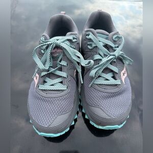 Saucony Running Shoes | Gray & Teal Trail Excursion Tr14 | Women’s Size 7